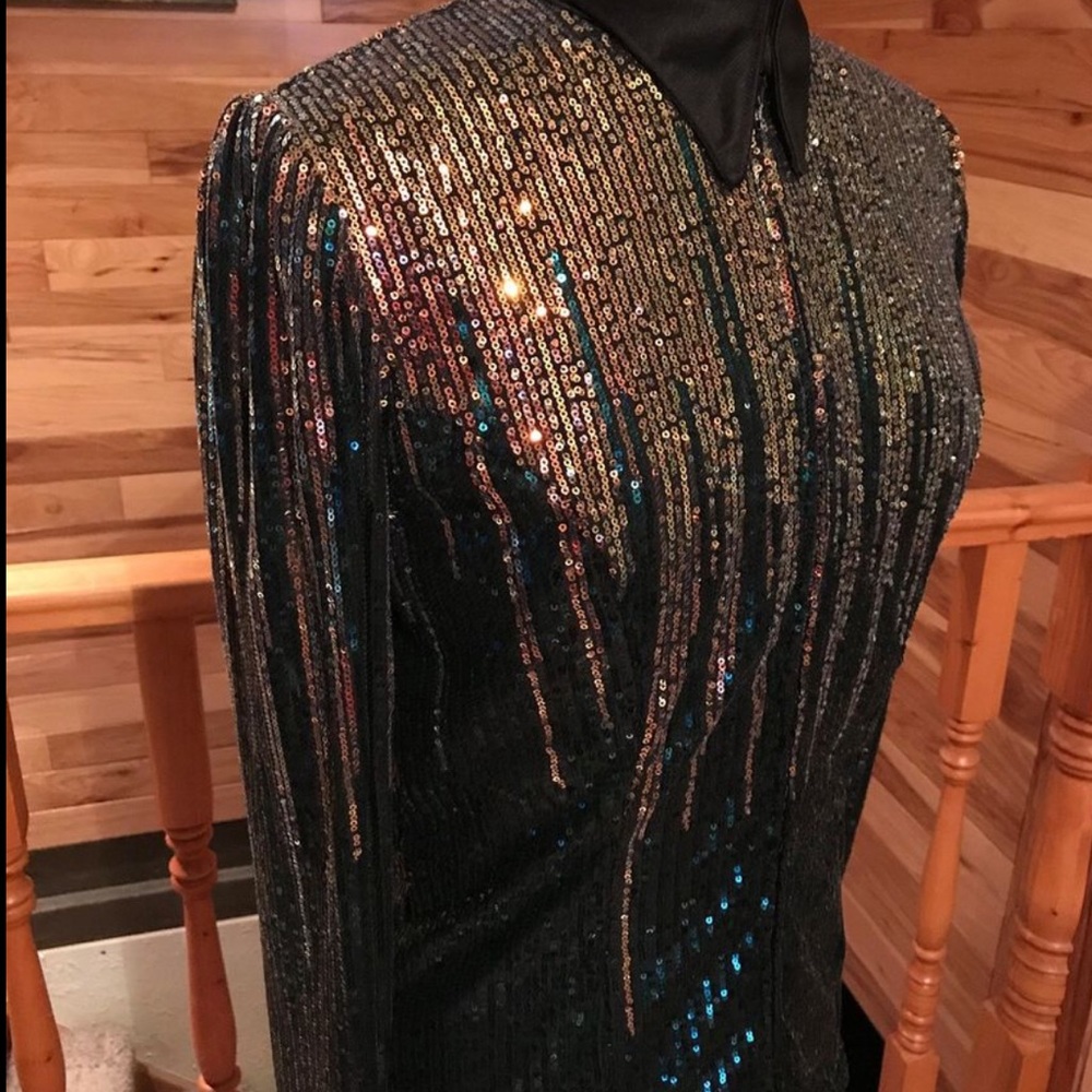 Western pleasure rail holiday shirt
